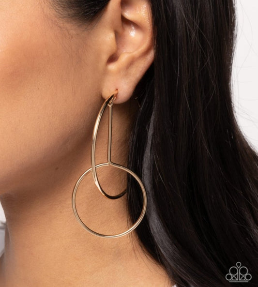 Dreaming of Hoops - Gold Earrings