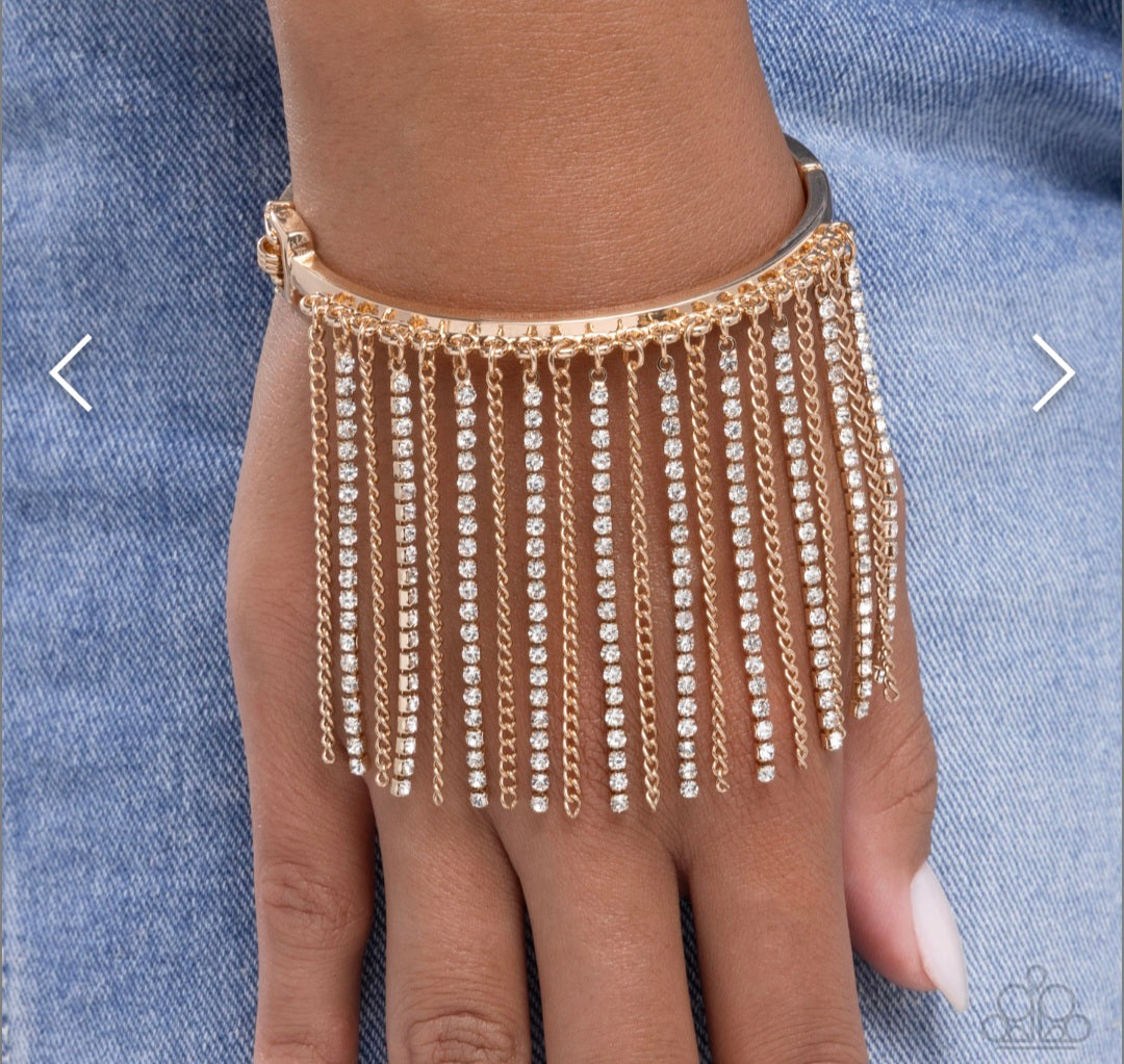 Fatal Fringe- Gold Bracelet