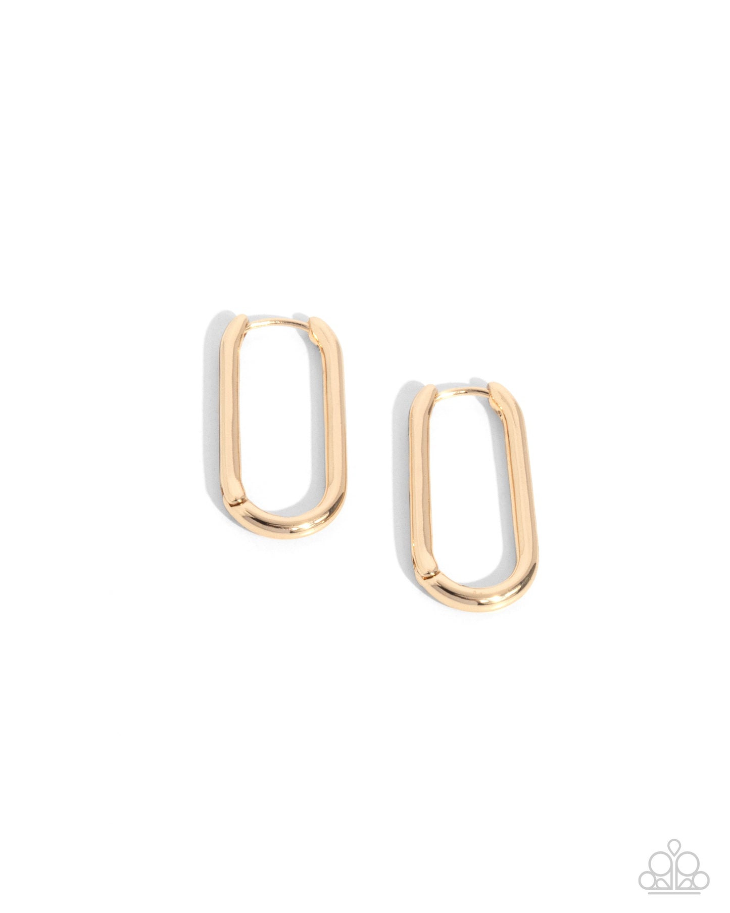 Paramount Paperclips- Gold Earrings