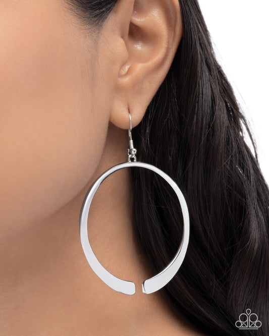 Separated Showcase- Silver Earrings