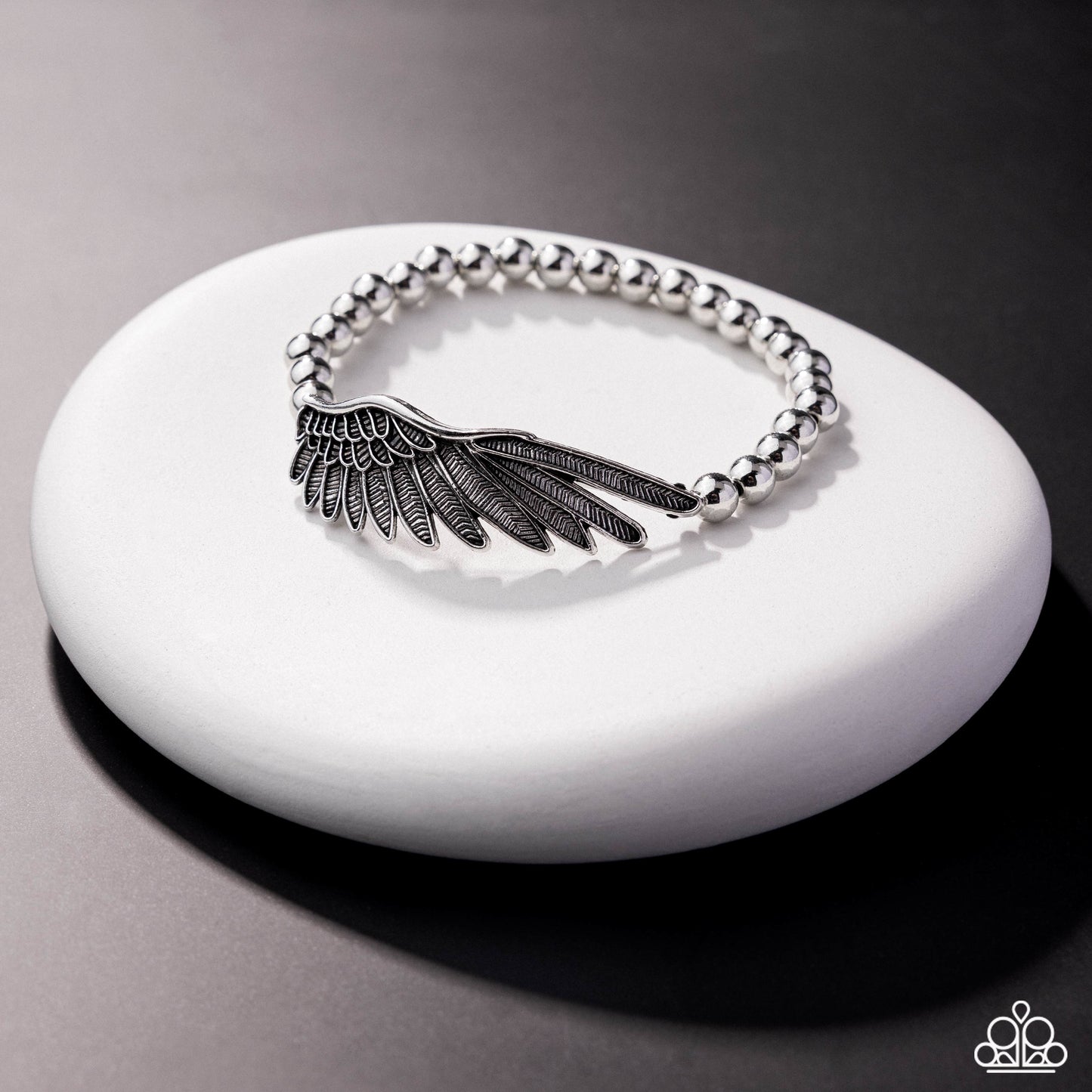 Angelic Appreciation- Silver Bracelet