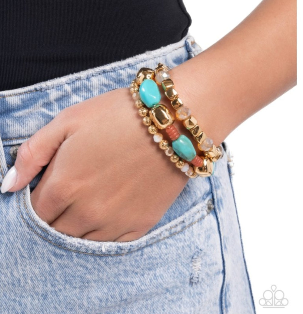 Malibu Minimalist-Blue Bracelet