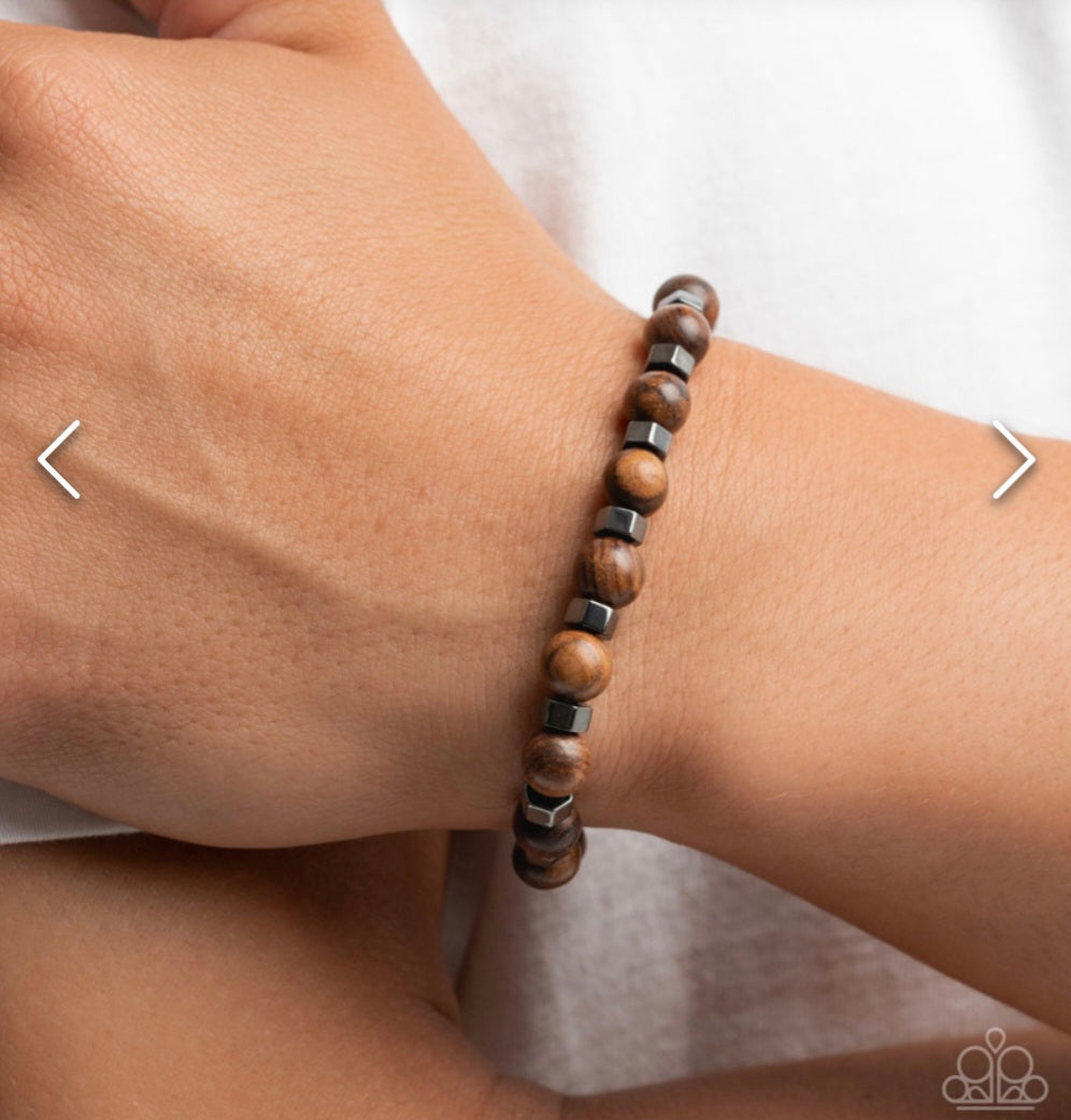 Night Changes- Brown Unisex Bracelet