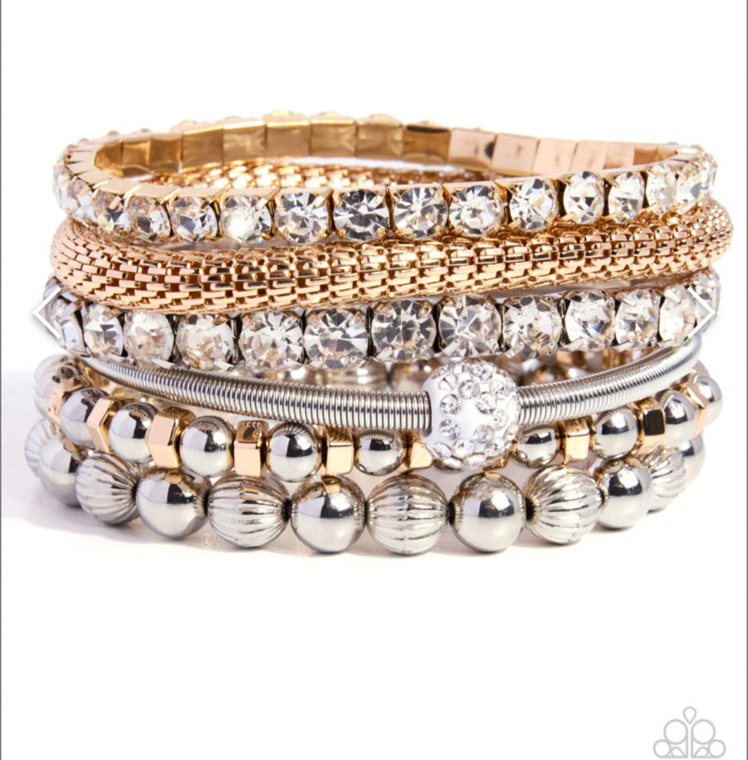 Festive Fashion- Multi Bracelet Life of the Party