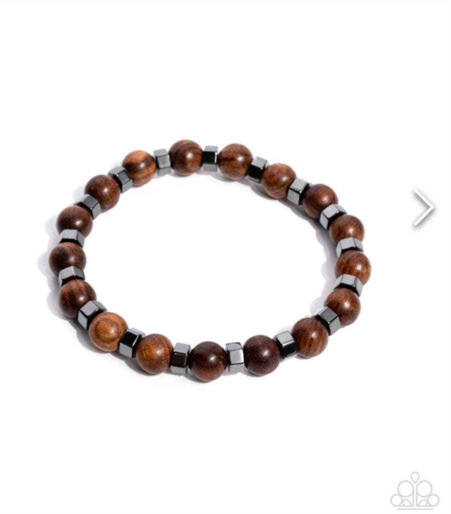 Night Changes- Brown Unisex Bracelet