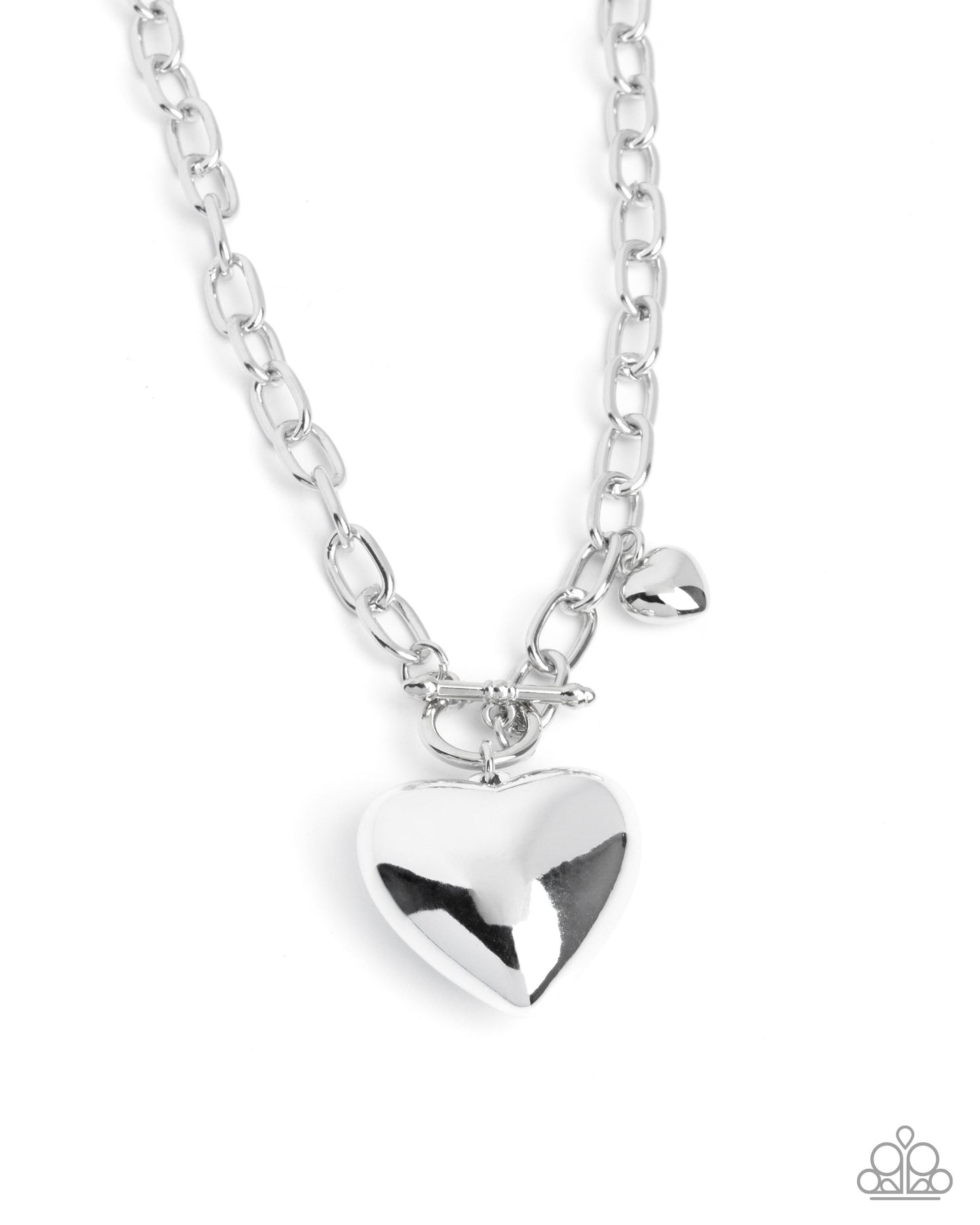Heartfelt Hangout- Silver Bracelet