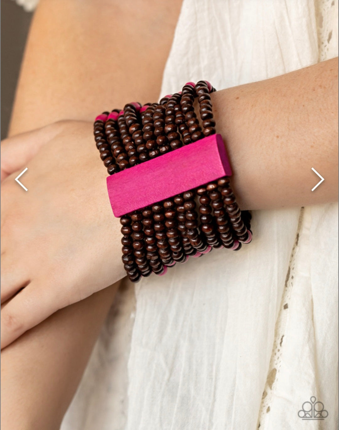 Tropical Trendsetter- Pink Bracelet