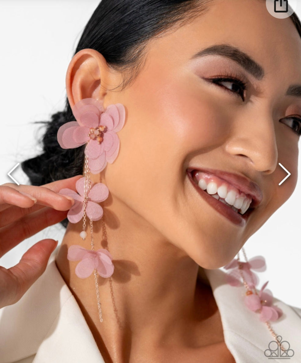 Balletcore- Pink Earrings