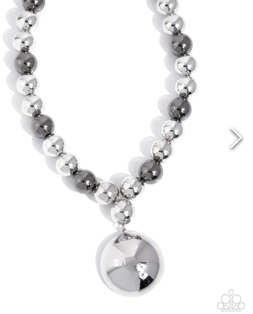 Taking a Shine to Silver- Necklace