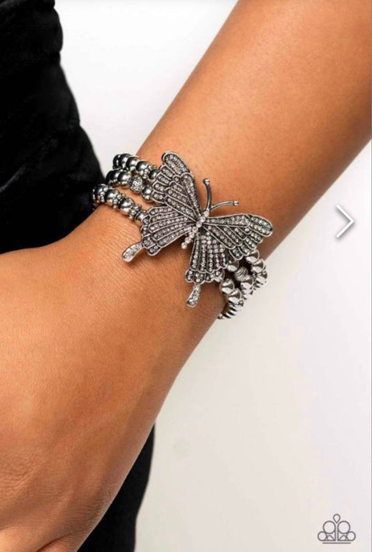 First Wings First White Butterfly- Bracelet