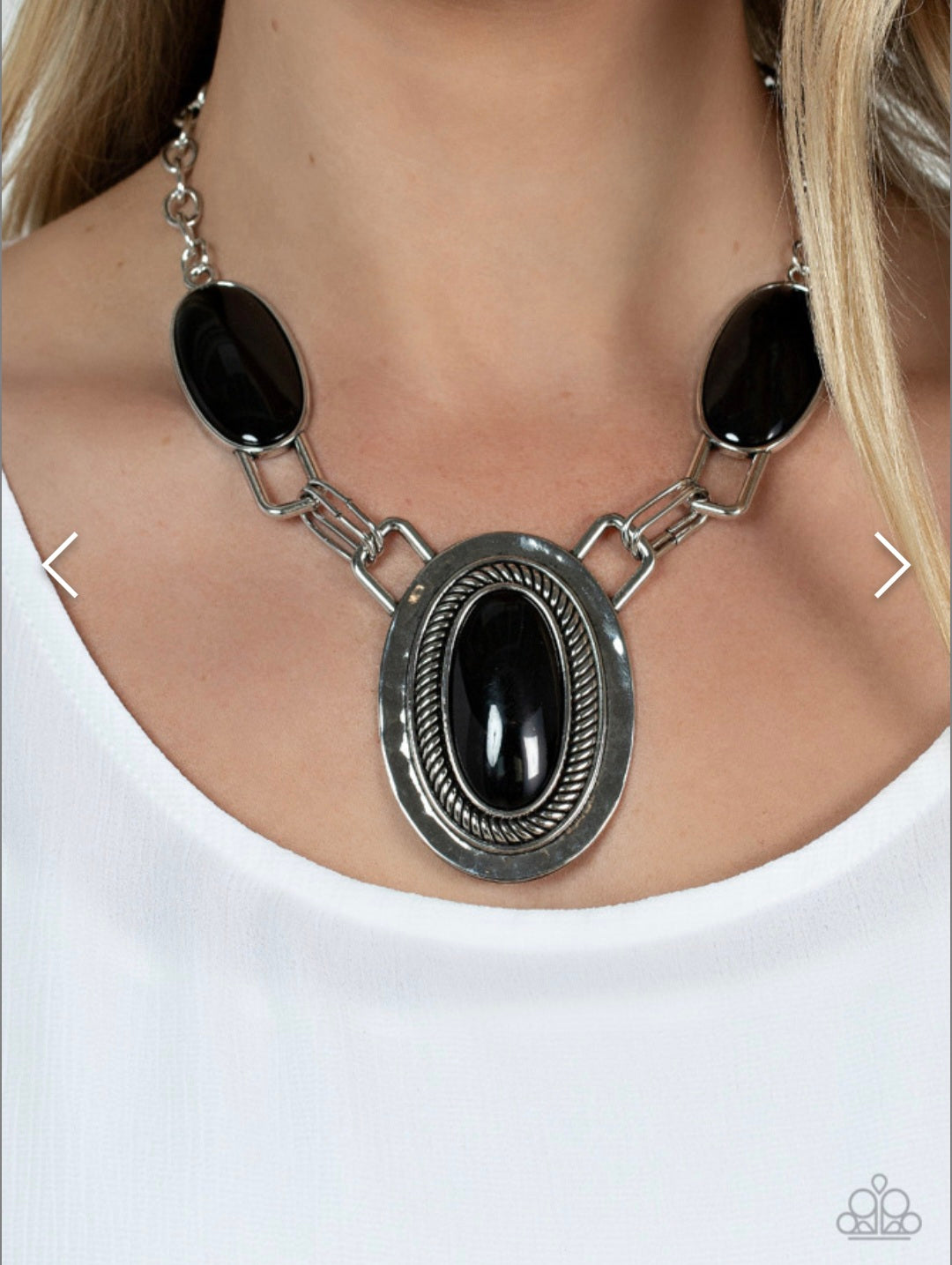 Count to Tenacious- Black Necklace
